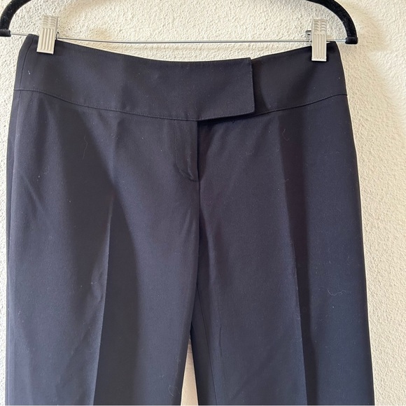 Caslon Women’s Slacks Dress Pants 2P Black Straight Leg Career Wear Office - Picture 3 of 11